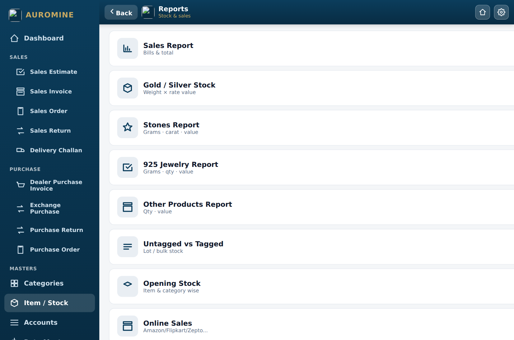 Reports